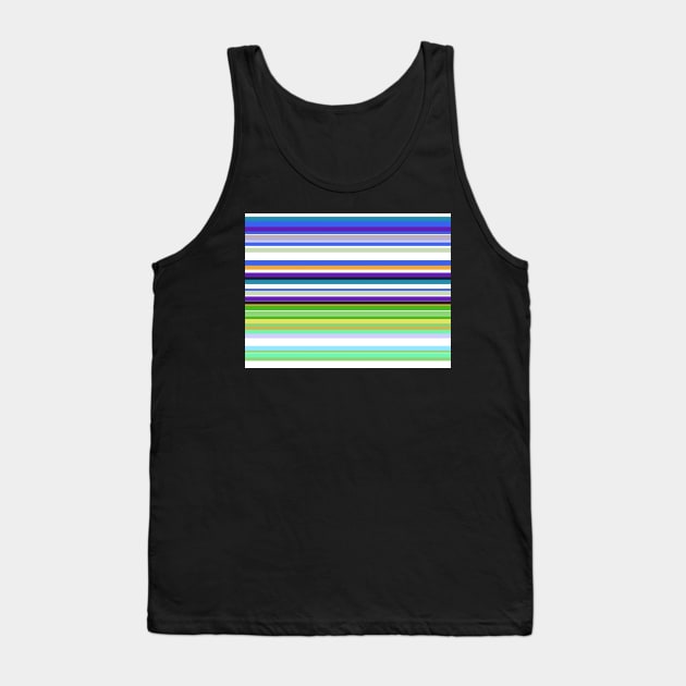 Digital abstract artwork Tank Top by Recreation